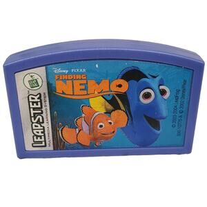 Leap Frog Leapster Disney FINDING NEMO Game Cartridge Tested Works